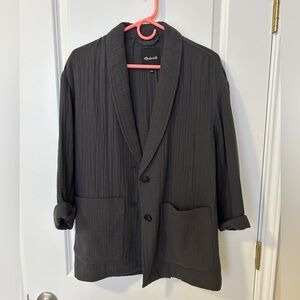 Madewell casual blazer, grey